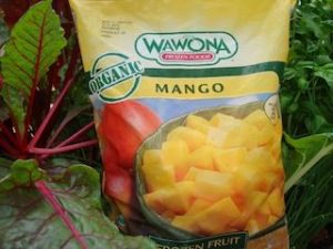 Raw Frozen Mango