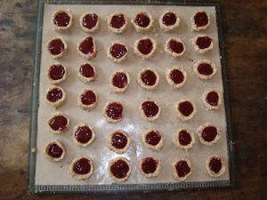 Raw Raspberry Thumbprint Cookies