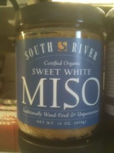 Raw South River White Miso