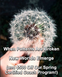 When Patterns Are Broken New Worlds Emerge